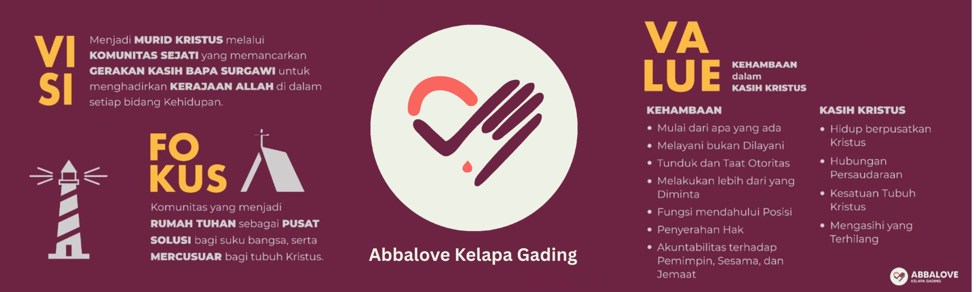 visi, misi, fokus 2026 utk di HP