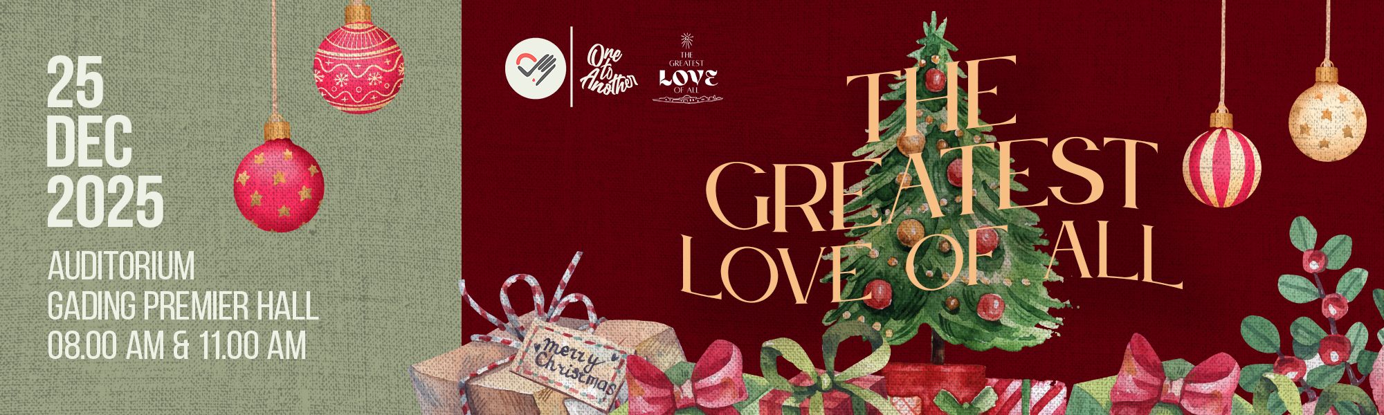 Ibadah Natal 25 Desember 2025 di ktc